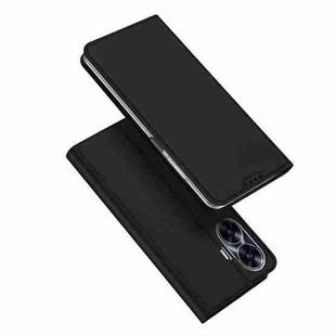 For Realme C55 DUX DUCIS Skin Pro Series Flip Leather Phone Case(Black)
