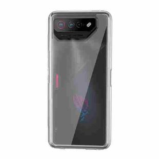 For Asus ROG Phone 7 / 7 Ultimate Clear PC + TPU Shockproof Phone Case(White)