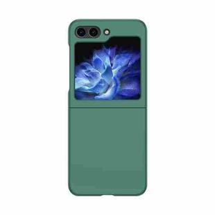For Samsung Galaxy Z Flip5 Fuel Injection PC Skin Feel Phone Case(Green)
