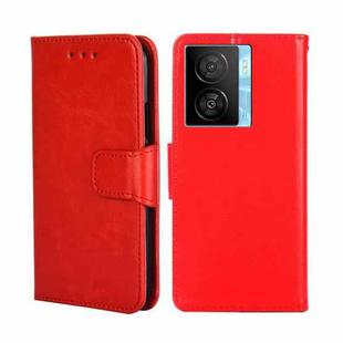 For vivo iQOO Z7x Crystal Texture Leather Phone Case(Red)