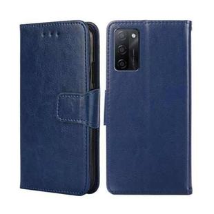 For OPPO A55S 5G Crystal Texture Leather Phone Case(Royal Blue)
