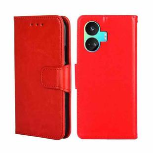 For Realme GT Neo5 SE Crystal Texture Leather Phone Case(Red)