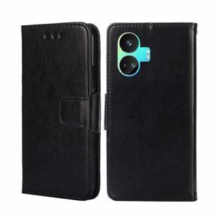 For Realme GT Neo5 SE Crystal Texture Leather Phone Case(Black)