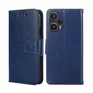 For Xiaomi Redmi Note 12 Turbo Crystal Texture Leather Phone Case(Royal Blue)