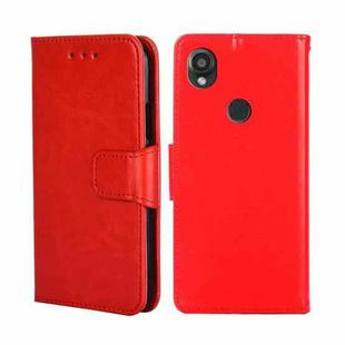 For Kyocera Digno SX3-KYG02 Crystal Texture Leather Phone Case(Red)