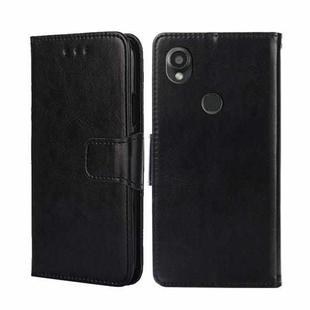 For Kyocera Digno SX3-KYG02 Crystal Texture Leather Phone Case(Black)