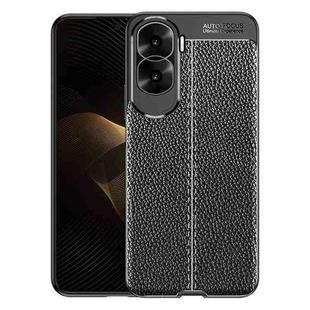 For Honor X50i 5G Litchi Texture Shockproof TPU Phone Case(Black)