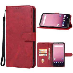 For Orbic Q10 4G Leather Phone Case(Red)