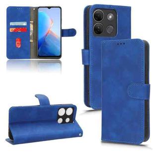 For lnfinix Smart 7 HD Skin Feel Magnetic Flip Leather Phone Case(Blue)