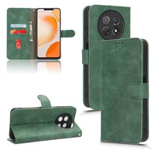 For Huawei Enjoy 60X Skin Feel Magnetic Flip Leather Phone Case(Green)
