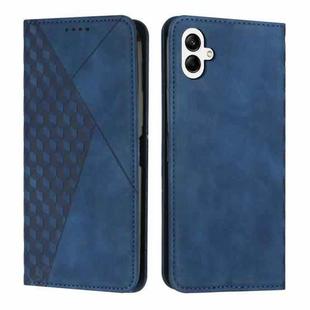 For Samsung Galaxy M14 5G / F14 5G Diamond Pattern Skin Feel Magnetic Leather Phone Case(Blue)