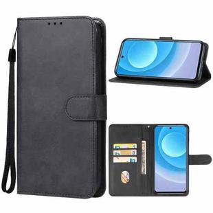 For Tecno Camon 20 Premier Leather Phone Case(Black)