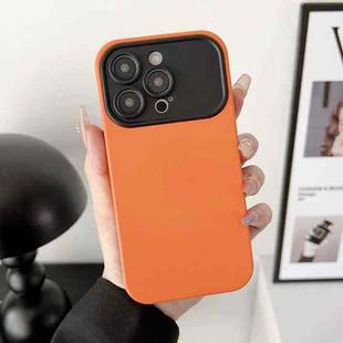 For iPhone 14 Plus Liquid Silicone Phone Case(Orange)