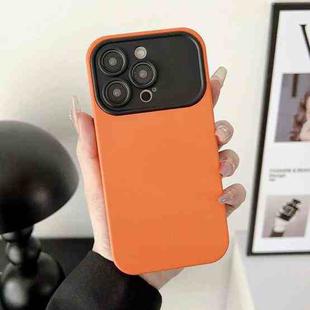For iPhone 13 Pro Liquid Silicone Phone Case(Orange)