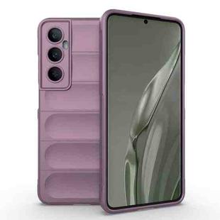 For Realme C65 4G Global Magic Shield TPU + Flannel Phone Case(Purple)