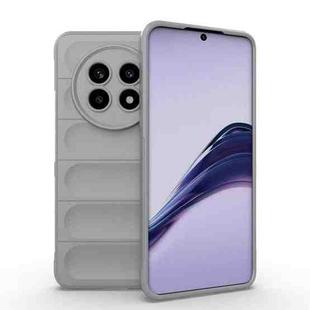 For Realme 13 Pro 5G Global Magic Shield TPU + Flannel Phone Case(Grey)