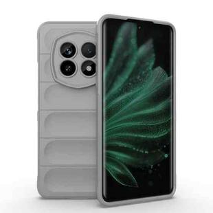 For Realme P2 Pro 5G Global Magic Shield TPU + Flannel Phone Case(Grey)