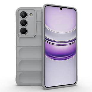 For Realme V60 Pro / 14x 5G Global Magic Shield TPU + Flannel Phone Case(Grey)