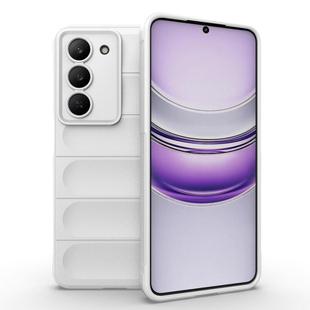 For Realme V60 Pro / 14x 5G Global Magic Shield TPU + Flannel Phone Case(White)