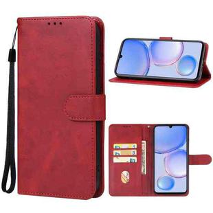 For Huawei nova Y71 Leather Phone Case(Red)