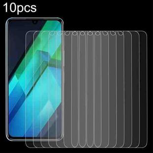 For Infinix Note 30 10pcs 0.26mm 9H 2.5D Tempered Glass Film