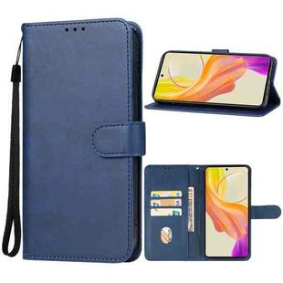 For vivo Y78 Leather Phone Case(Blue)