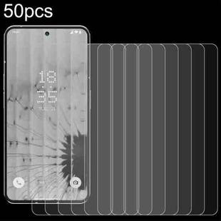 For Nothing Phone 2 50pcs 0.26mm 9H 2.5D Tempered Glass Film