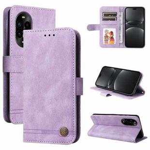 For Huawei nova 13 Pro Skin Feel Life Tree Metal Button Leather Phone Case(Purple)