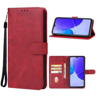 For OUKITEL C32 Leather Phone Case(Red)