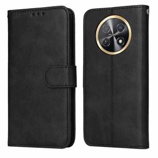For Huawei Enjoy 60X Classic Calf Texture Flip Leather Phone Case(Black)