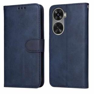 For Huawei nova 11 SE Classic Calf Texture Flip Leather Phone Case(Blue)