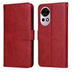 For Huawei nova 13 / nova 12 Classic Calf Texture Flip Leather Phone Case(Red)