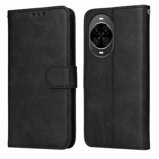 For Huawei nova 14 Classic Calf Texture Flip Leather Phone Case(Black)