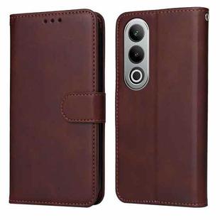 For OPPO K12 Classic Calf Texture Flip Leather Phone Case(Brown)