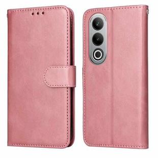 For OPPO K12 Classic Calf Texture Flip Leather Phone Case(Rose Gold)