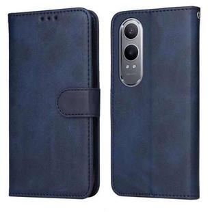 For OPPO K12x Classic Calf Texture Flip Leather Phone Case(Blue)