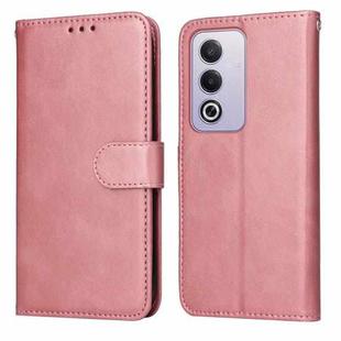 For OPPO A3 Pro 5G Global / India Classic Calf Texture Flip Leather Phone Case(Rose Gold)