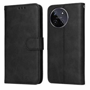 For Realme 11 4G Global Classic Calf Texture Flip Leather Phone Case(Black)