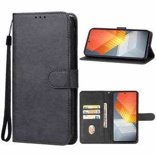 For vivo iQOO Neo 8 Pro Leather Phone Case(Black)