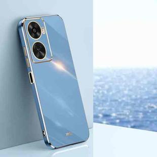 For Huawei Nova 11 SE XINLI Straight Edge 6D Electroplate TPU Phone Case(Celestial Blue)