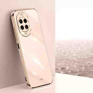 For Huawei Nova 14 Ultra XINLI Straight Edge 6D Electroplate TPU Phone Case(Pink)