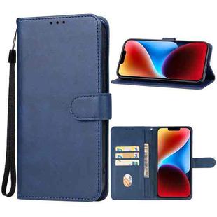 For iPhone 15 Leather Phone Case(Blue)