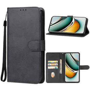 For Realme 11 Pro / 11 Pro+ Leather Phone Case(Black)