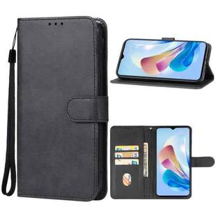 For ZTE Axon 40 Lite Leather Phone Case(Black)