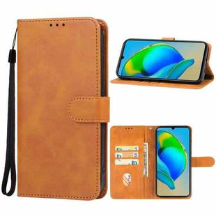For ZTE Blade V41 Smart Leather Phone Case(Brown)