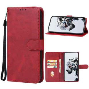 For ZTE nubia Red Magic 8S Pro Leather Phone Case(Red)