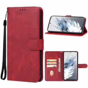 For ZTE nubia Z50S Pro Leather Phone Case(Red)