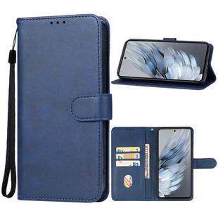 For ZTE Nubia Z50S Leather Phone Case(Blue)