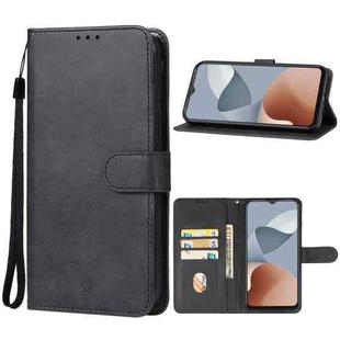 For ZTE Blade A34 Leather Phone Case(Black)