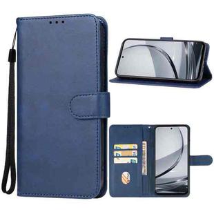 For ZTE nubia Focus Pro Leather Phone Case(Blue)